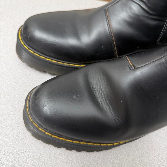 Doc Martens Womens Rometty II Chelsea Boot Black Vintage Smooth Size 10 - Picture 5 of 16